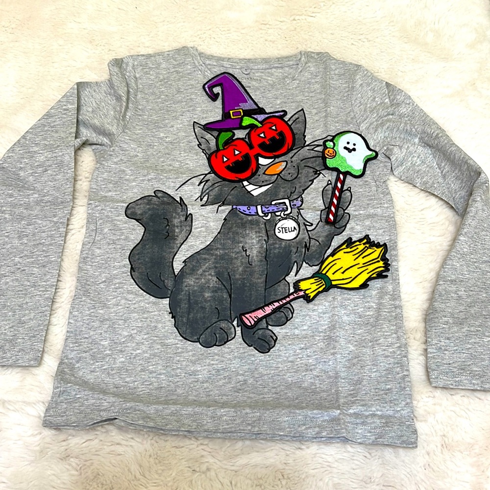 Stella McCartney sweater with cat print